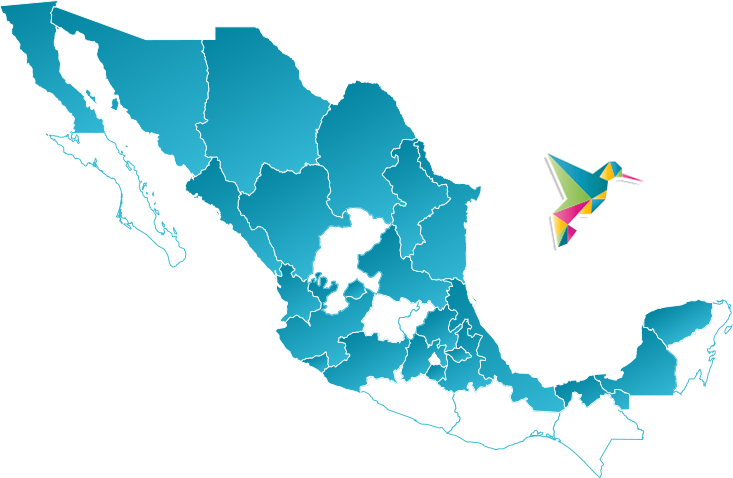 Préstamos para pensionados del IMSS - Mapa